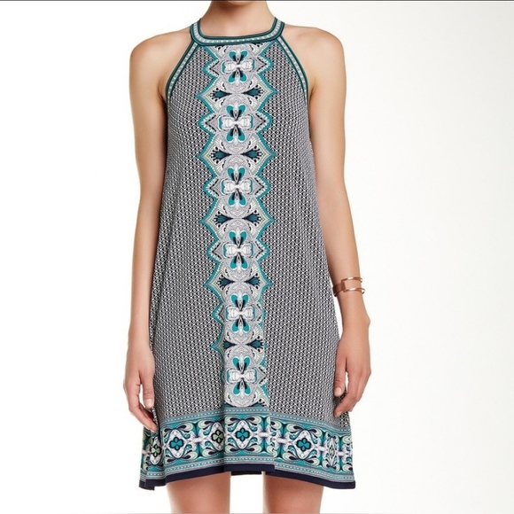 Max Studio Dresses & Skirts - Max Studio jersey colorful halter dress size small